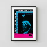 Tom Petty & the Heartbreakers 1983 Long After Dark American Concert Poster