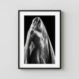 Transparent 1968 Nude Photography Print