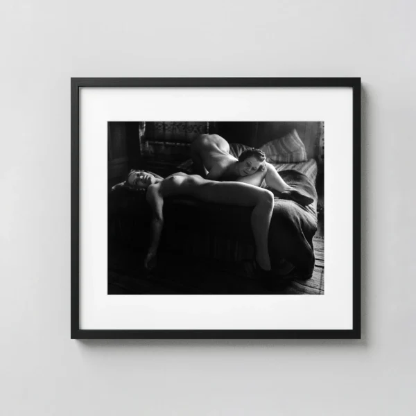 Two Nudes Attracted 1937 Photography Print