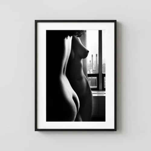 Two Women In New York 1979 Nude Photography Print