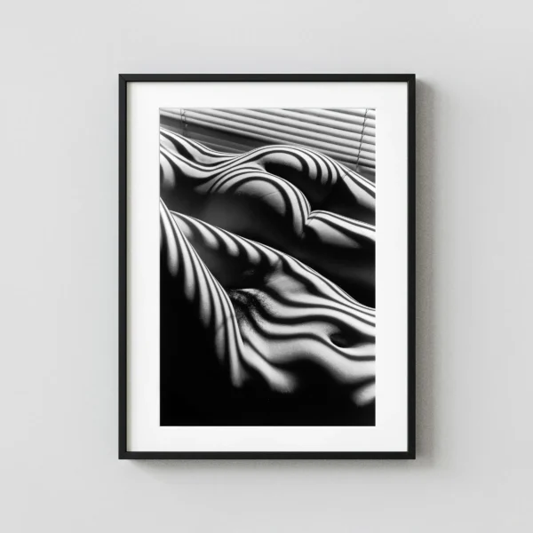 Two Zebra Nudes New York 2005 Photography Print