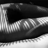 Striped Nude Study, New York 1979 Photography Print