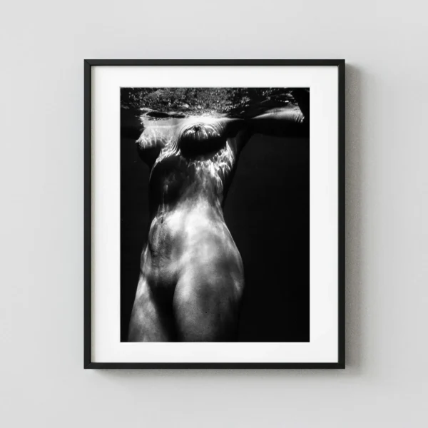 Underwater Nude 1980 Photography Print