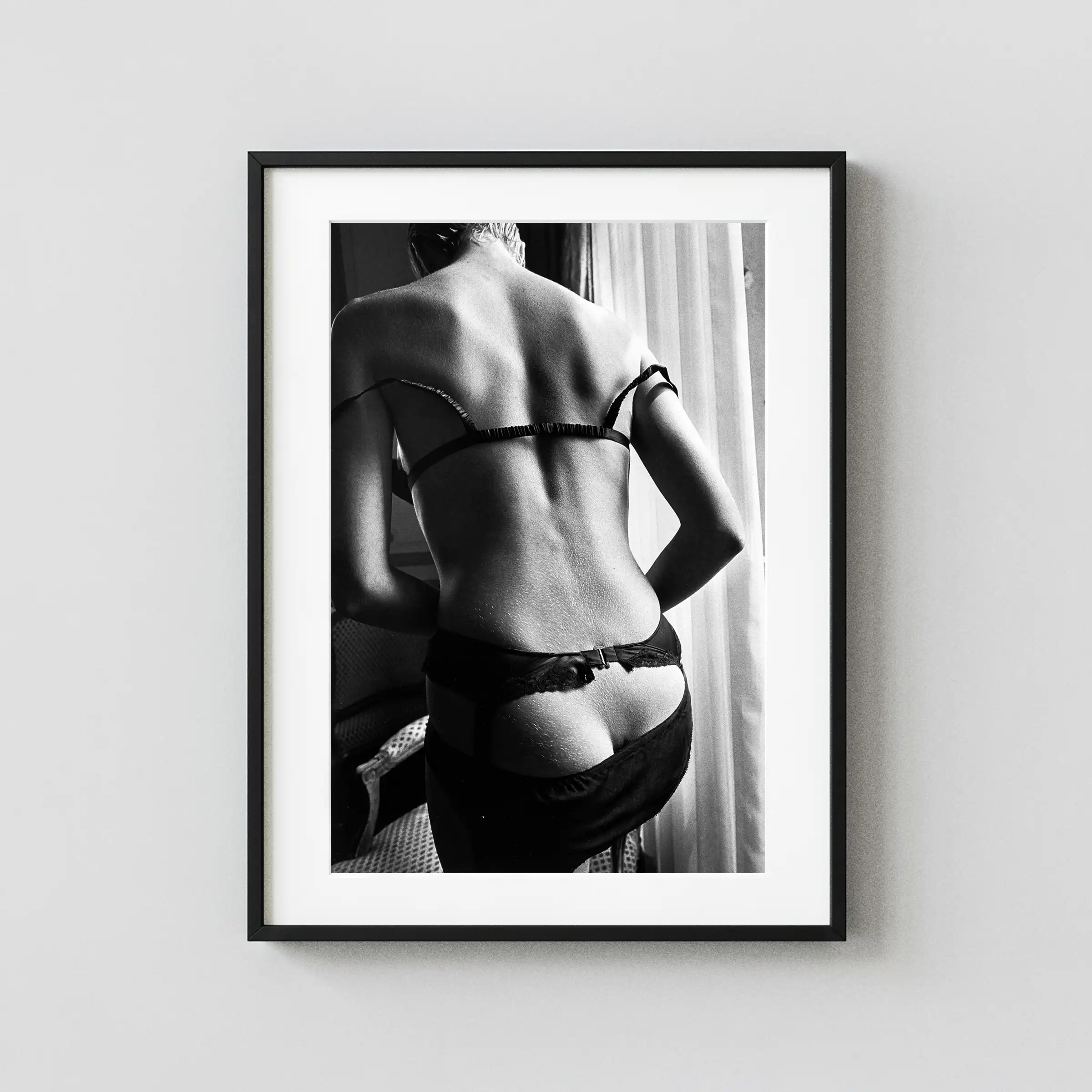 Untitled Nude Circa 1978 displayed as a framed wall mockup