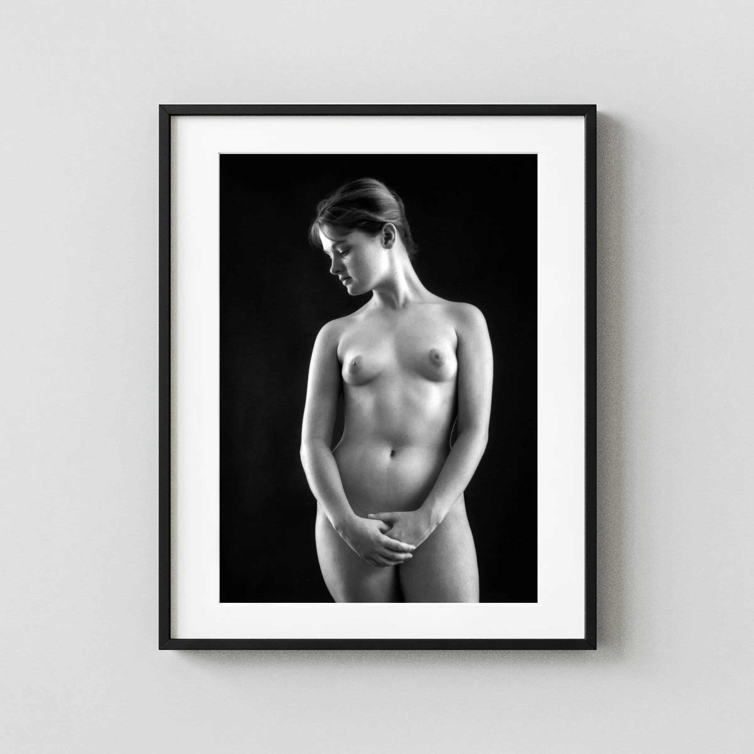 Victorian Nude 1967 displayed as a framed wall mockup