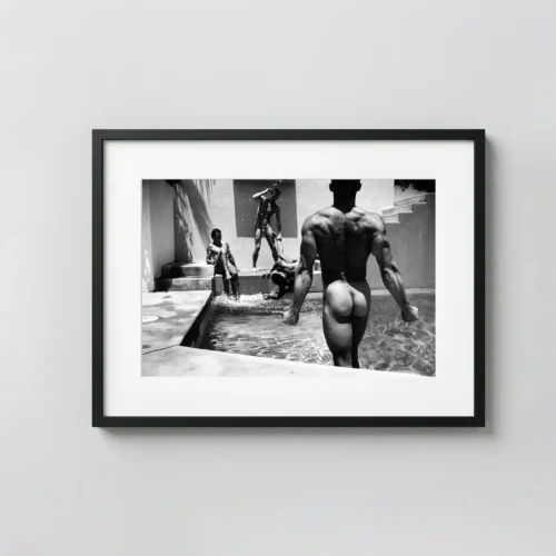 Victors Back 1988 Nude Photography Print