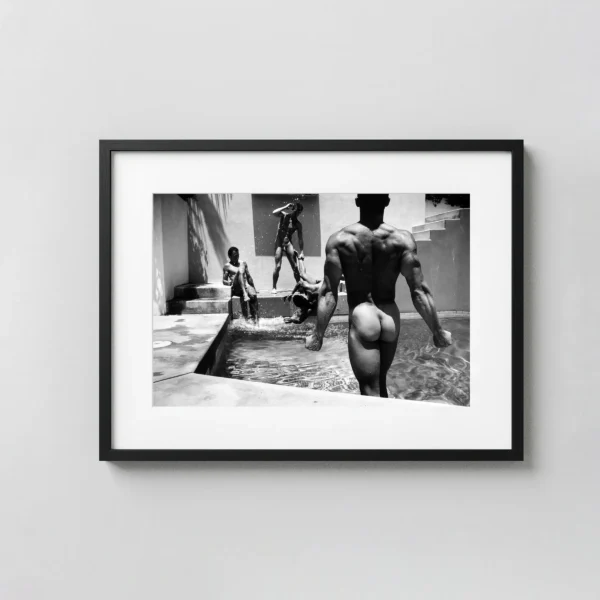Victors Back 1988 Nude Photography Print