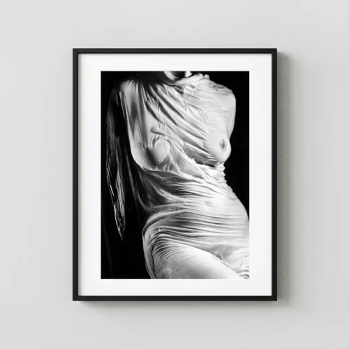 Wet Silk 1938 Nude Photography Print