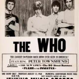 Who Municipal Auditorium Music Hall Concert Poster (1968)