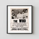 Who Municipal Auditorium Music Hall Concert Poster (1968)