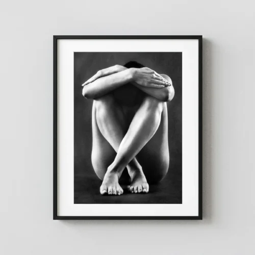 Folded Seated Nude, Within 1969 Photography Print