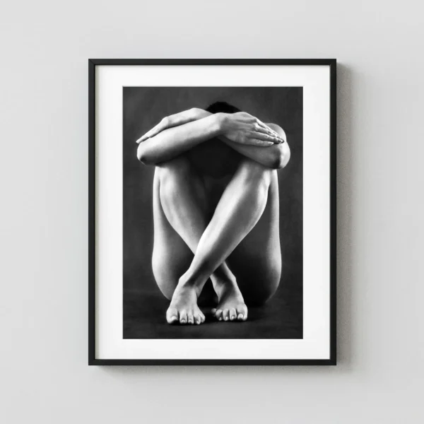 Folded Seated Nude, Within 1969 Photography Print