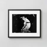 Woman Masturbating On The Moon 1981 Nude Photography Print
