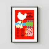 Woodstock Festival Poster Artist Arnold Skolnick (1969)