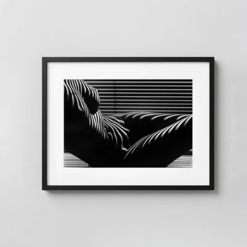 Zebra Nude New York 1997 Photography Print