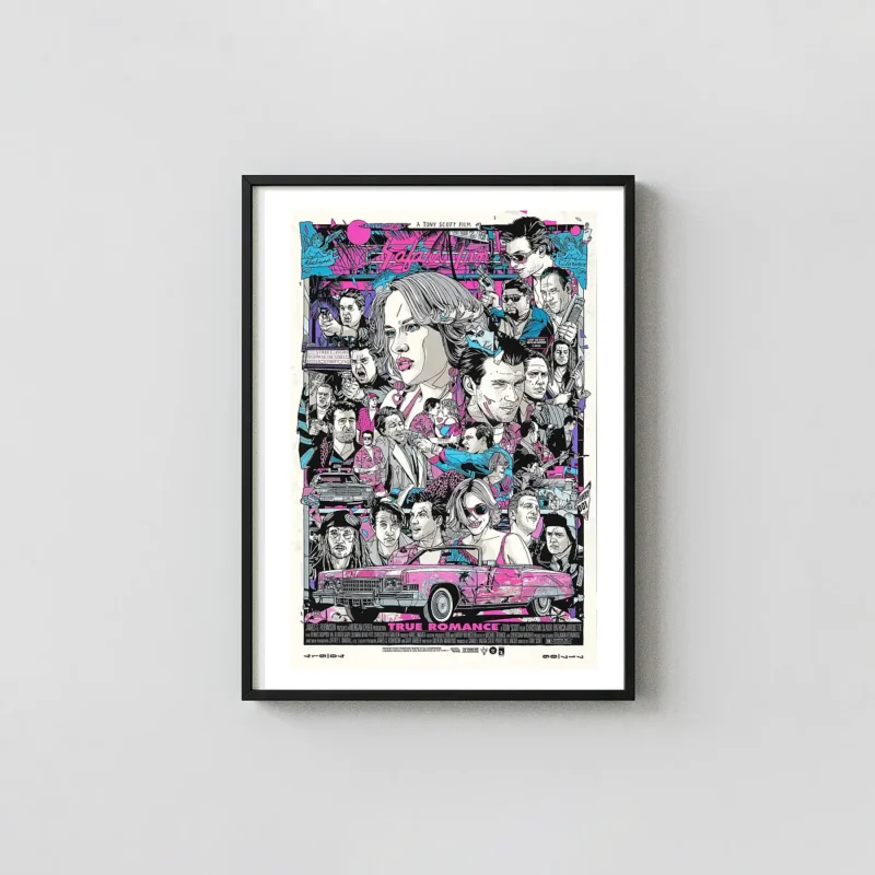 True Romance Mondo Poster | Tyler Stout Limited Edition Cult Classic Print