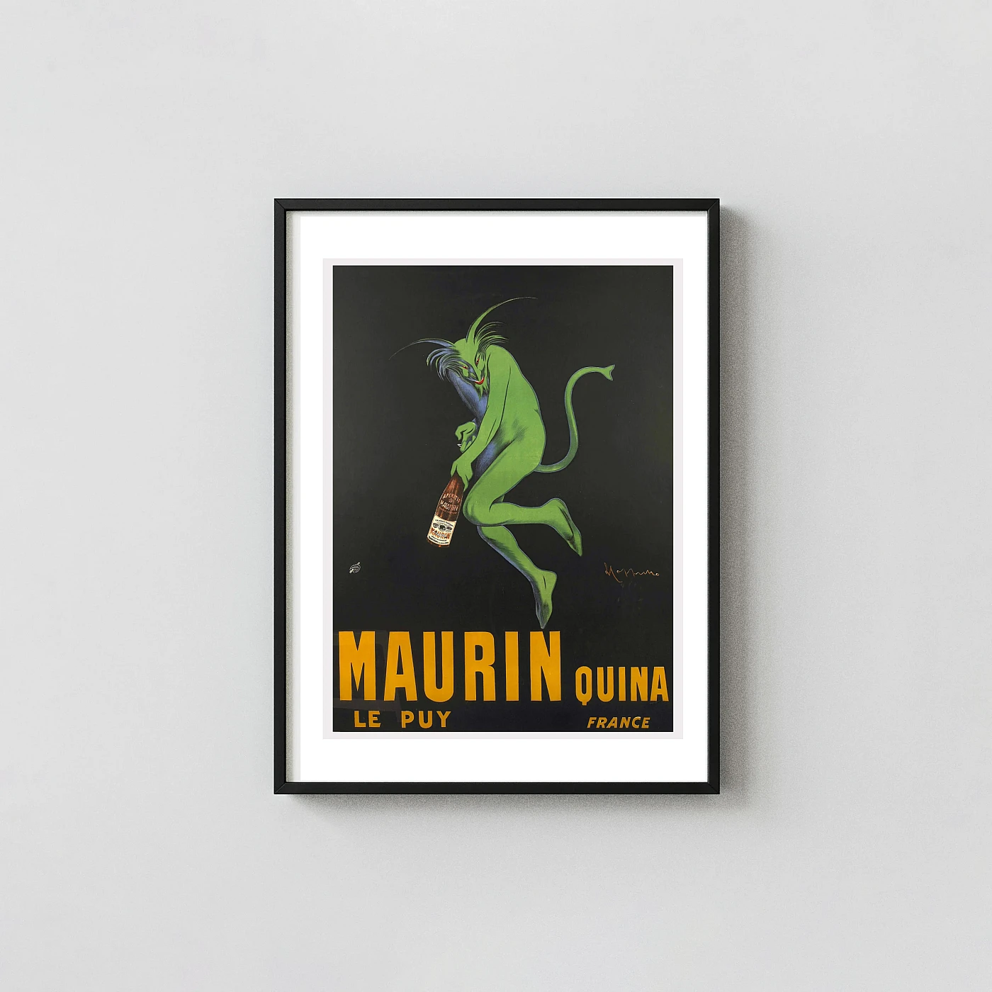 Maurin Quina Aperitif Vintage Poster - vintage advertising poster print