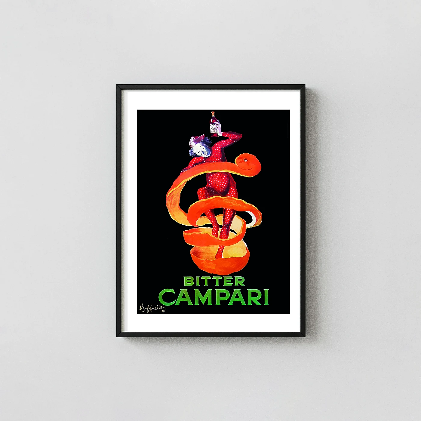 Bitter Campari Vintage Poster By Hoffiello (1921) | Retro Italian Aperitif Art Bitter Campari Vintage Poster By Hoffiello (1921) | Retro Italian Aperitif Art Vintage Alcohol &Amp; Liquor Posters Xe2X80X93 Portrait Frame Wall Art Mockup | Merchfuse