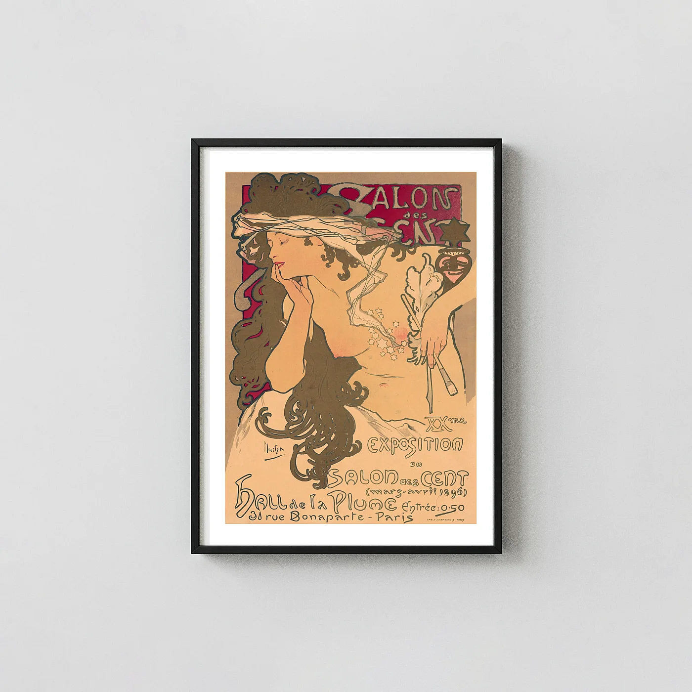 Alphonse Mucha Poster - fine art poster print