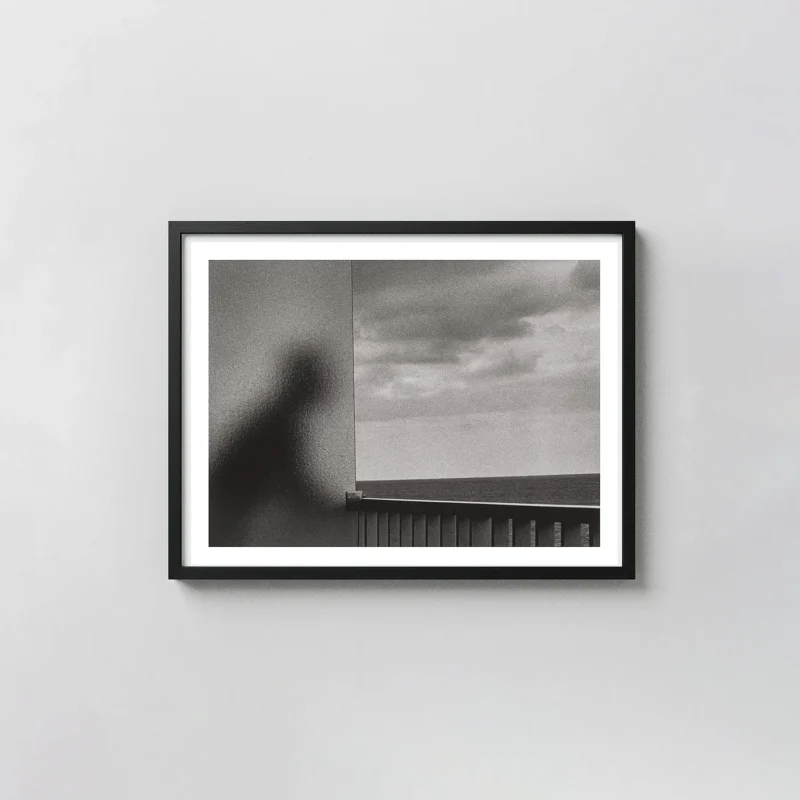 André Kertész Photo | Art Poster | Abstract Silhouette & Sea View