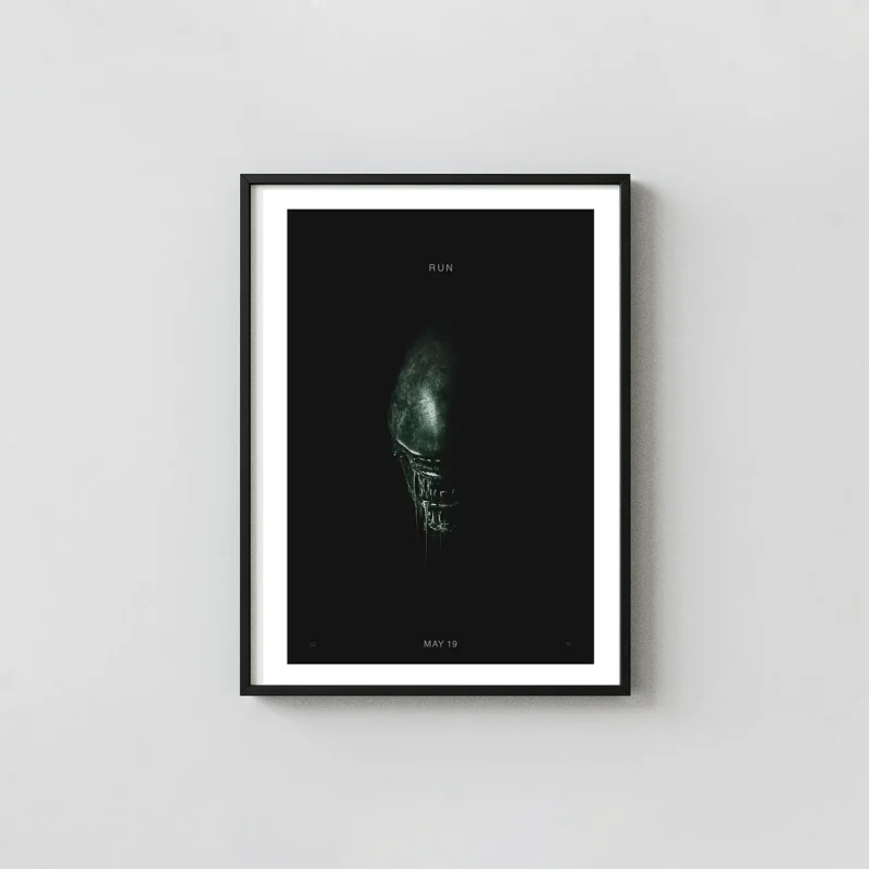 Alien: Covenant | Movie Poster | Xenomorph Head Minimalist Art