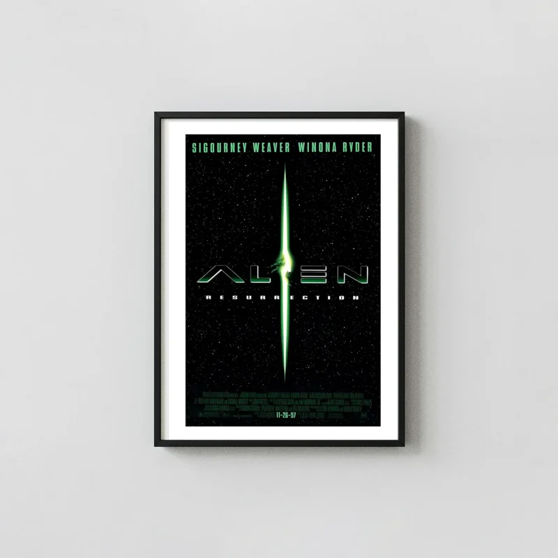 Alien Resurrection | Movie Poster | Original Theatrical Green Light Print