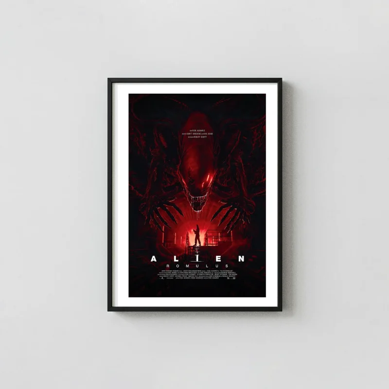 Alien: Romulus Movie Poster - 2024 Sci-Fi Horror Art Print