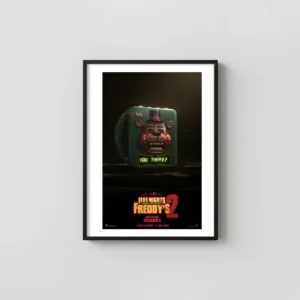 Five Nights at Freddy's 2 | Movie Poster | Faztalker Toy Five Nights at Freddy's Movie Posters xe2x80x93 Portrait Frame Wall Art Mockup | MerchFuse