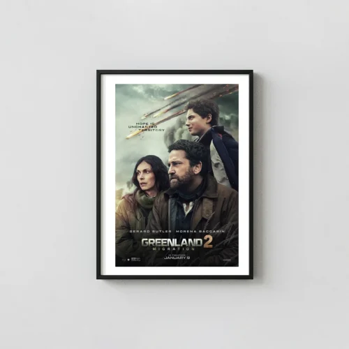Greenland 2: Migration | Movie Poster | Gerard Butler Wall Art Print