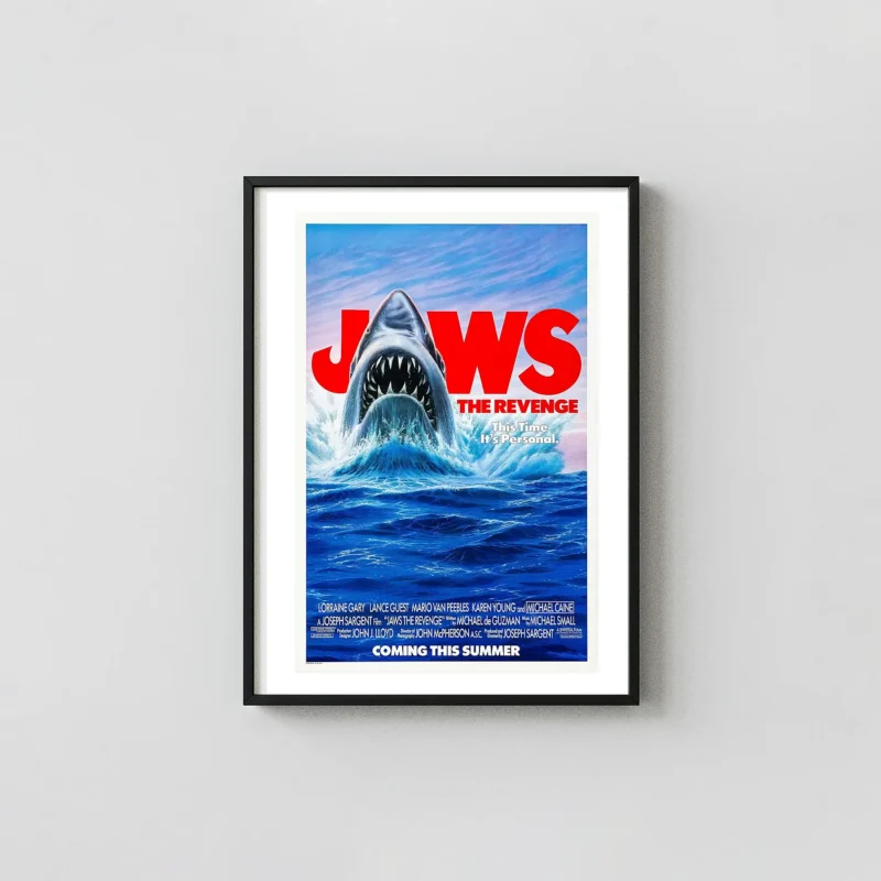 Jaws: The Revenge | Movie Poster | Iconic Shark Attack Art Print