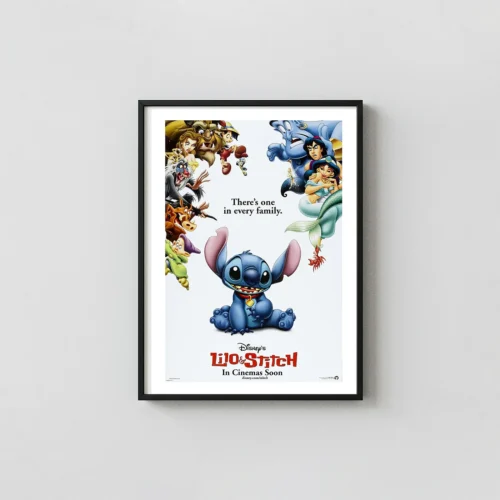 Lilo & Stitch | Disney Movie Poster | Stitch vs Classic Characters