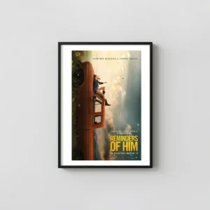 Reminders of Him | Drama Movie Poster | Iconic Upside Down Truck Scene Movie Posters xe2x80x93 Portrait Frame Wall Art Mockup | MerchFuse