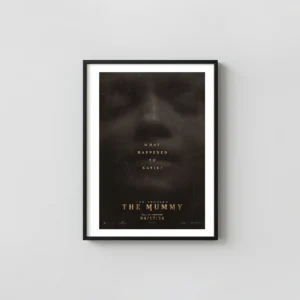 The Mummy (2026) | Movie Poster | Dark, Minimalist Horror Horror Movies Posters xe2x80x93 Portrait Frame Wall Art Mockup | MerchFuse