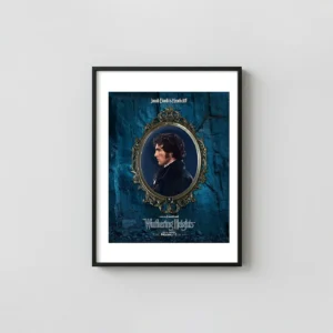 Wuthering Heights | Movie Poster | Jacob Elordi as Heathcliff Gothic Art Movie Posters xe2x80x93 Portrait Frame Wall Art Mockup | MerchFuse