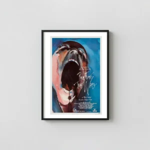 Pink Floyd The Wall | Movie Poster | Iconic Scream Movie Posters xe2x80x93 Portrait Frame Wall Art Mockup | MerchFuse