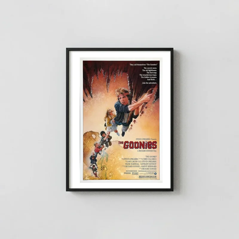The Goonies | Movie Poster | Original 1985 Classic Adventure Art