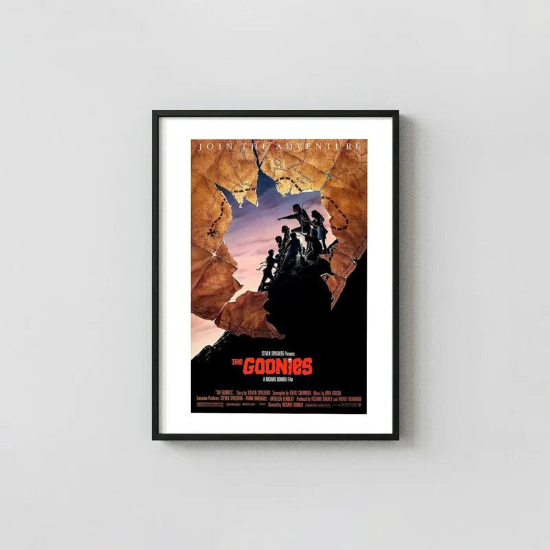 The Goonies | Movie Poster | Classic Adventure Art Print