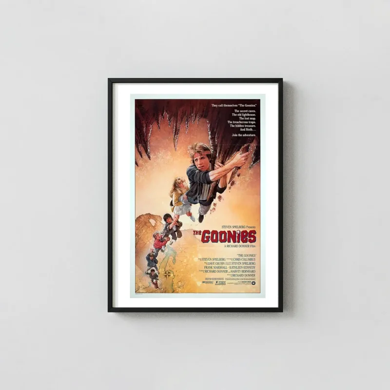 The Goonies | Classic Movie Poster | Original 80s Adventure Art Print