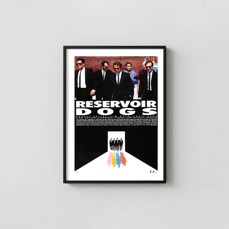 Reservoir Dogs | Movie Poster | Iconic Suit Walk & Minimalist Art Print