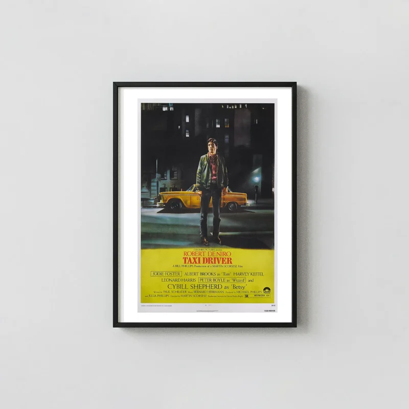 Taxi Driver | Classic Movie Poster | Travis Bickle Wall Art Print