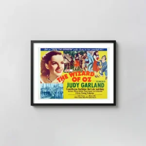 The Wizard of Oz | Movie Poster | Classic 1939 Film Movie Posters xe2x80x93 Landscape Frame Wall Art Mockup | MerchFuse