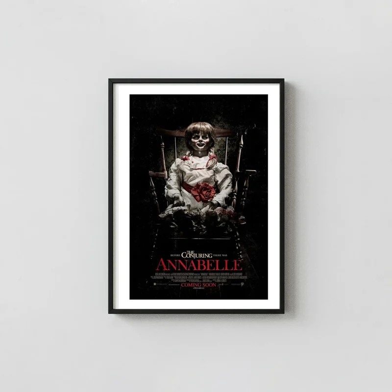 Annabelle | Horror Movie Poster | Iconic Demonic Doll Wall Art Print