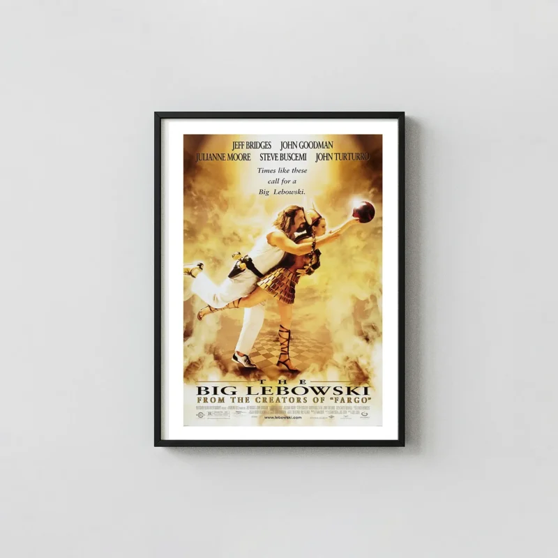 The Big Lebowski | Movie Poster | Iconic Roman God Wall Art Print