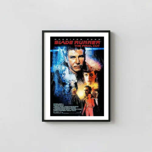 Blade Runner | Movie Poster | Harrison Ford Sci-Fi Wall Art Print