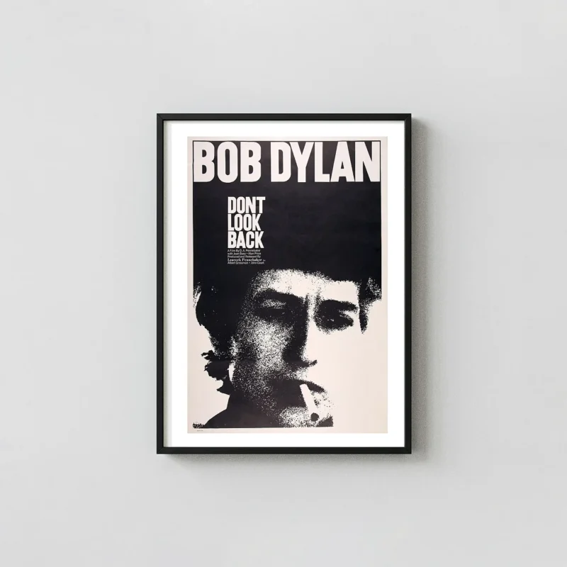 Bob Dylan Don't Look Back | Vintage Movie Poster | Iconic 1967 Film Print