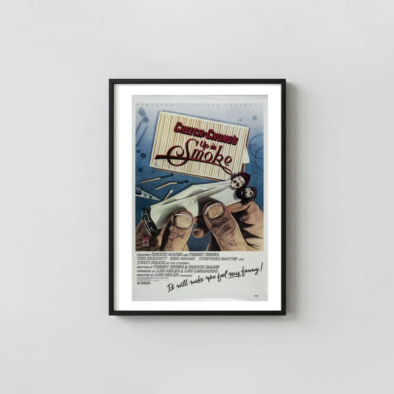 Cheech and Chong's Up in Smoke | Movie Poster | Surreal Rolling Art Print