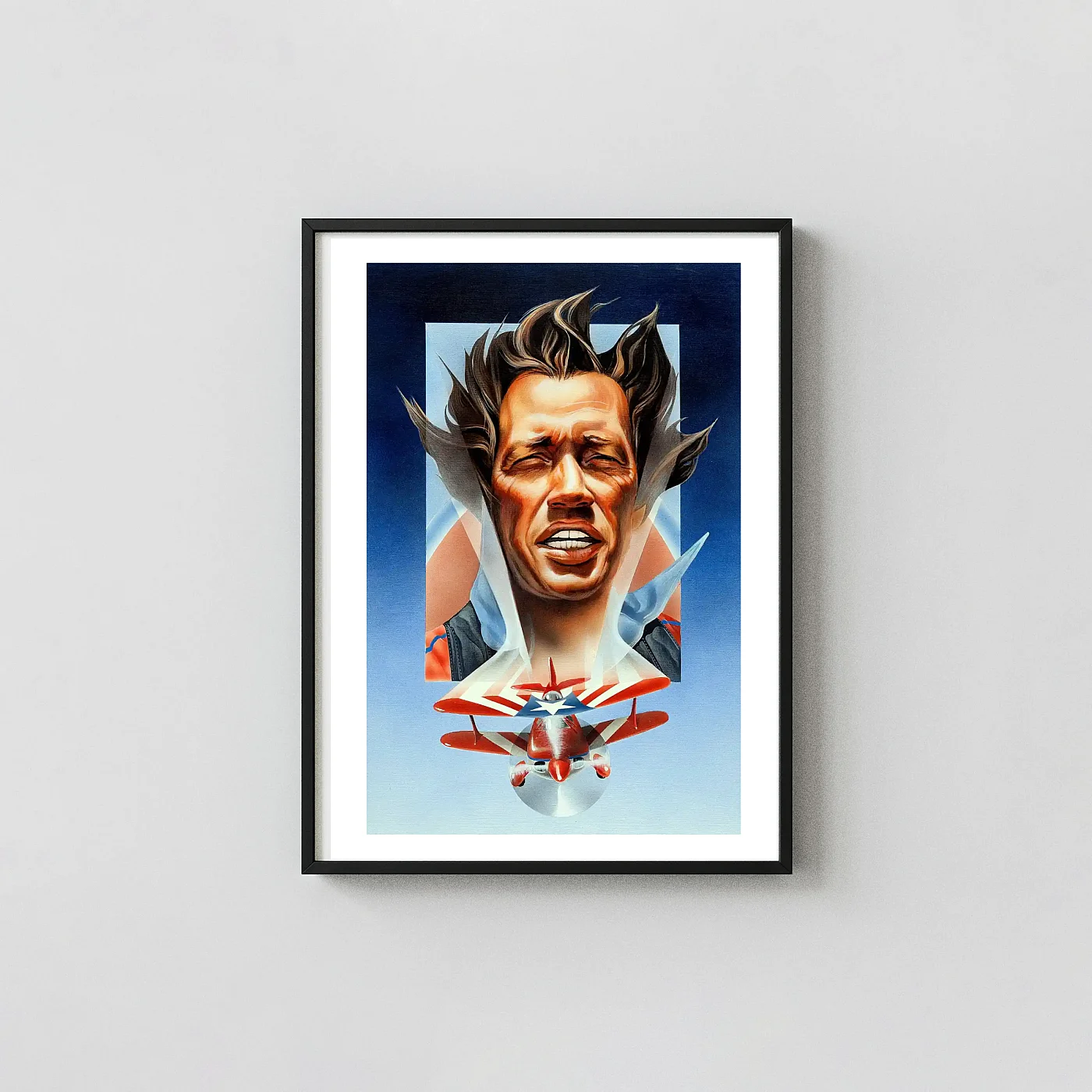 Cloud Dancer (1980) | Movie Poster | Dramatic Air Race Illustration Art Cloud Dancer (1980) | Movie Poster | Dramatic Air Race Illustration Art Movie Posters Xe2X80X93 Portrait Frame Wall Art Mockup | Merchfuse
