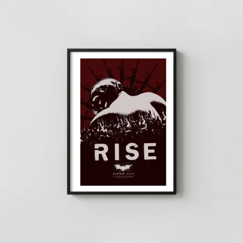 The Dark Knight Rises | Movie Poster | Bane "Rise" Variant Art Print