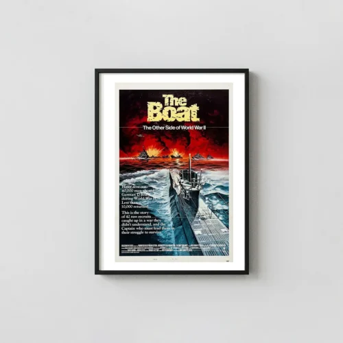 Das Boot | Movie Poster | Dramatic U-Boat War Film Wall Art Print