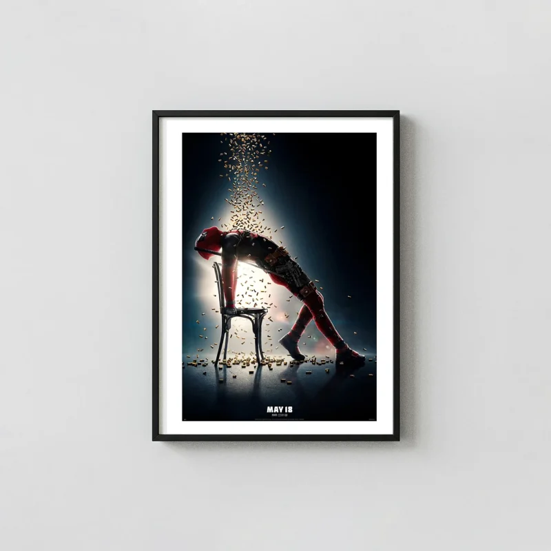 Deadpool 2 | Movie Poster | Iconic Flashdance Chair Pose